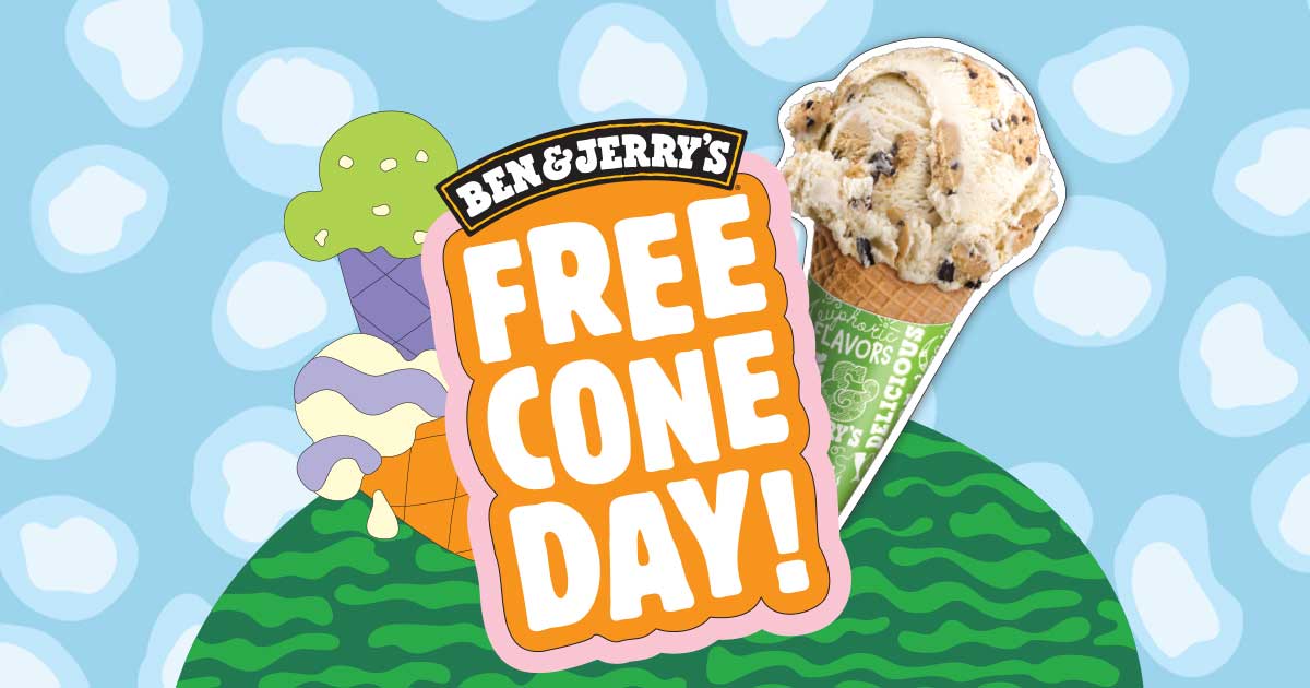 Free Cone Day Ben Jerry s